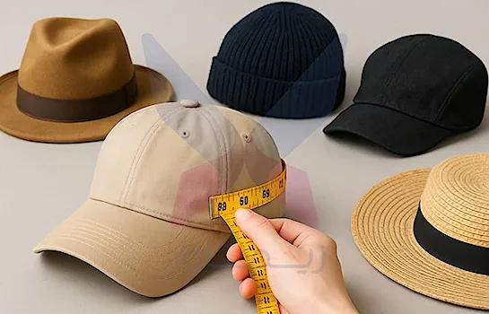 راهنمای کامل انتخاب سایز کلاه + روش دقیق اندازه گیری سایز سر برای خرید کلاه مردانه و زنانه