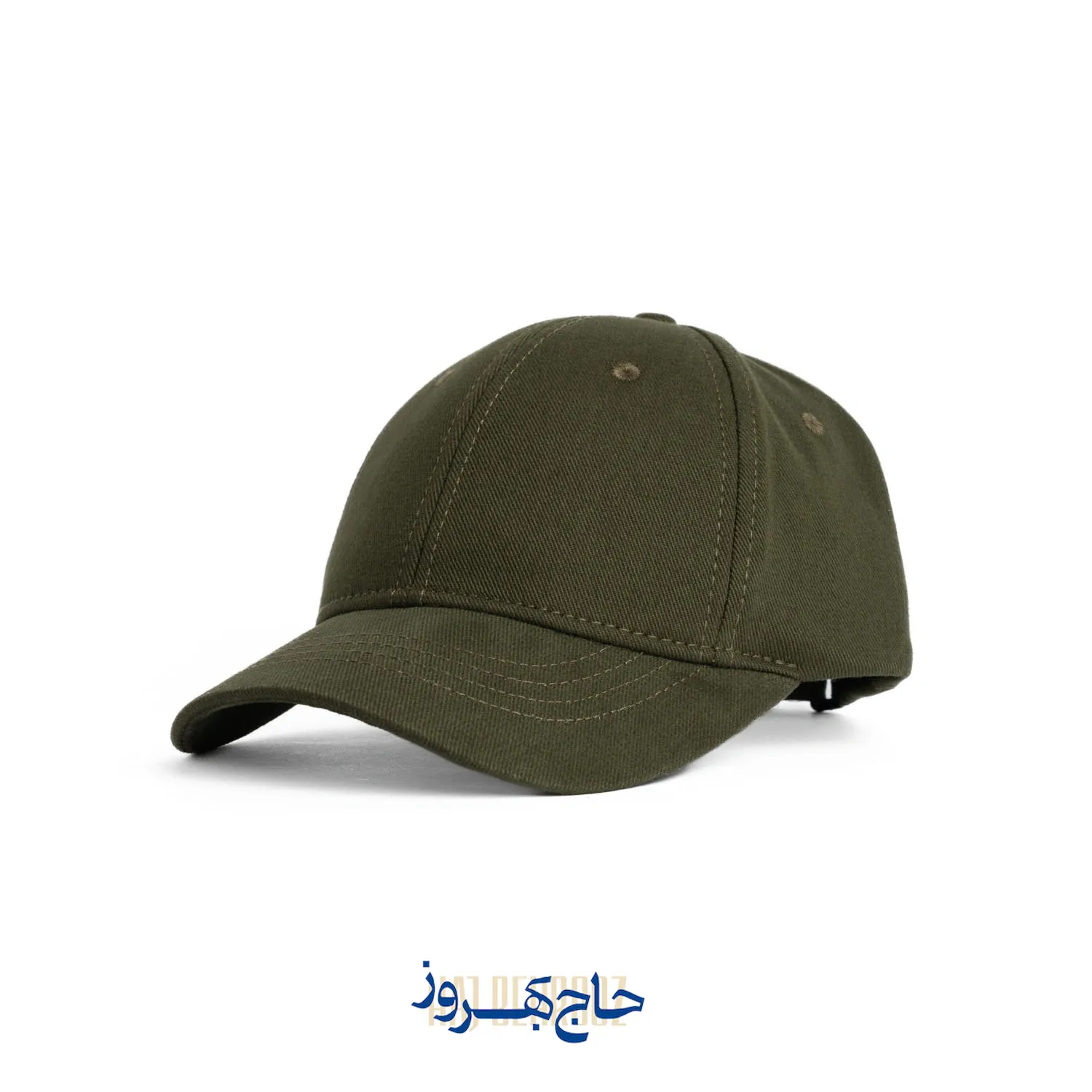 کلاه بیسبالی کتان بیسیک نقاب کوتاه